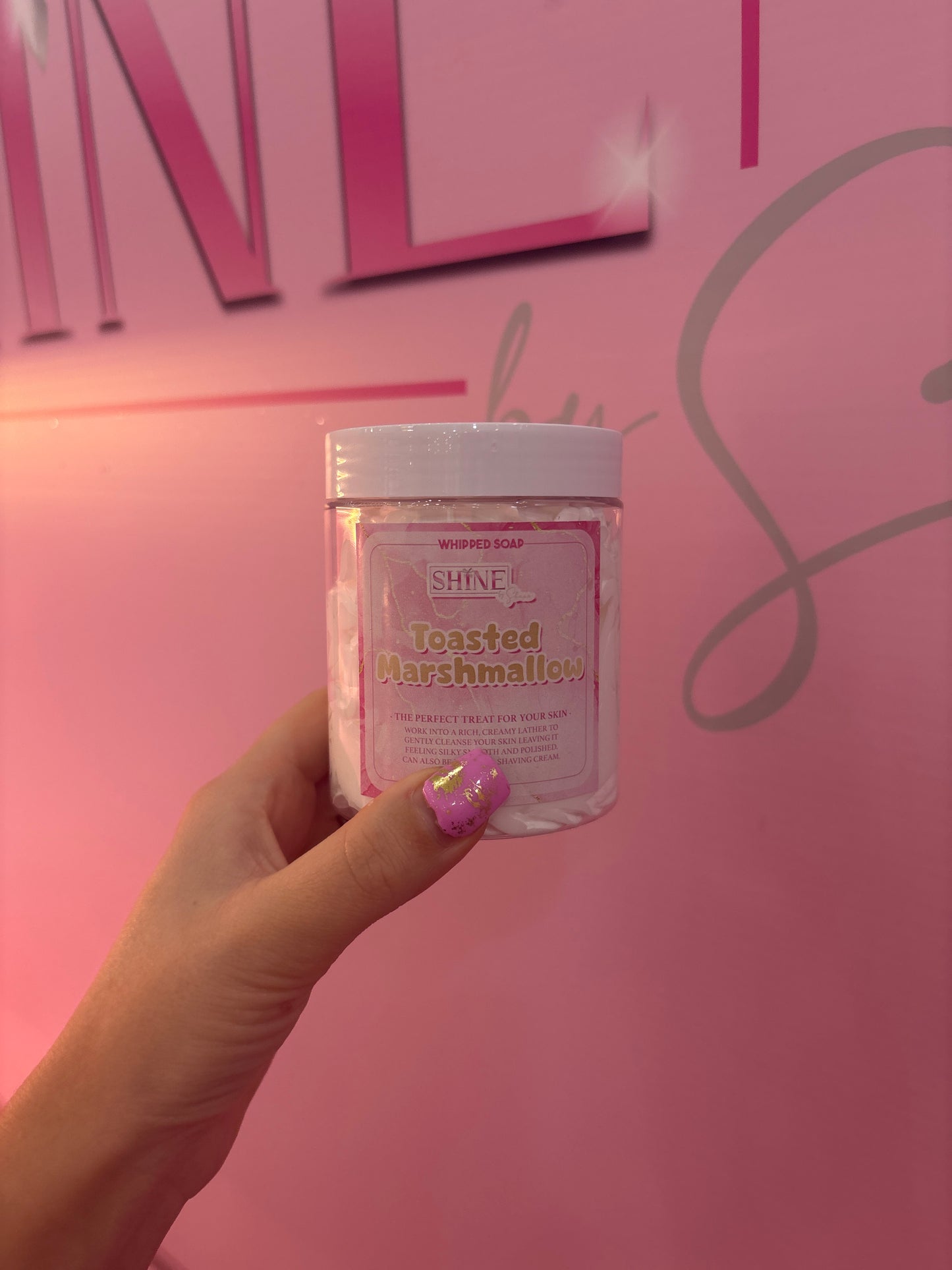 Toasted Marshmallow Whipped Soap