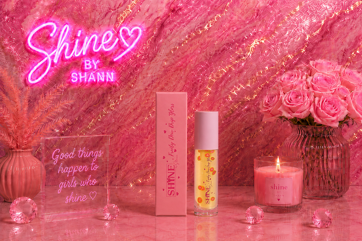Grapefruit Fruity Dew Drip Gloss