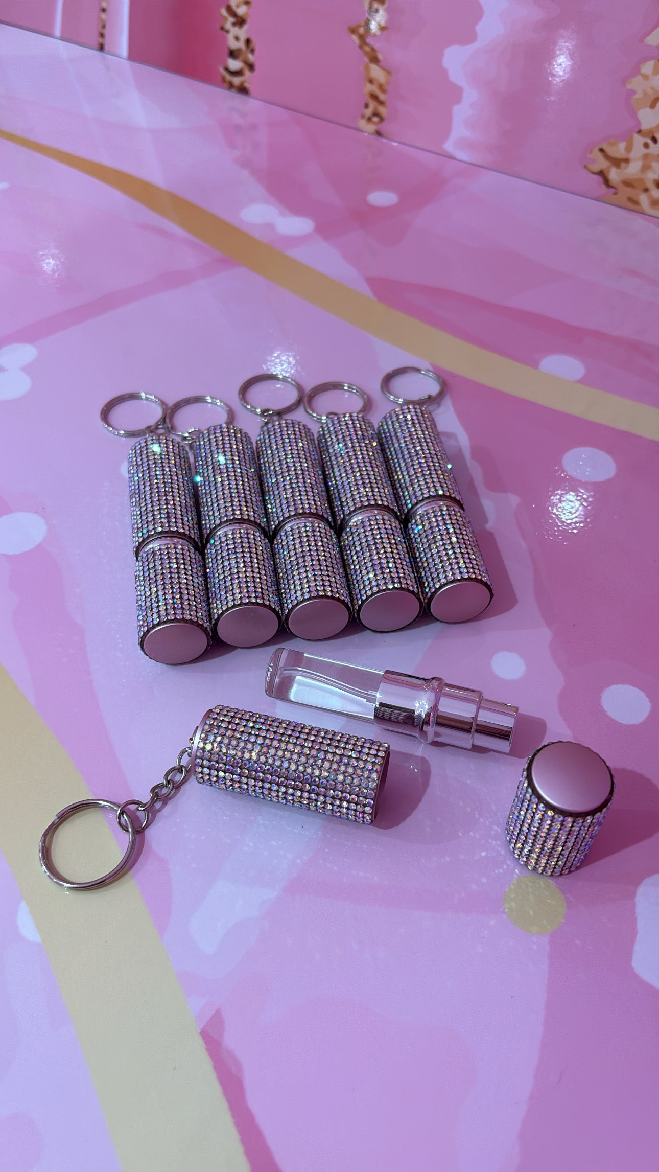 Silver Key Chain Body Mist (Hot Girl)