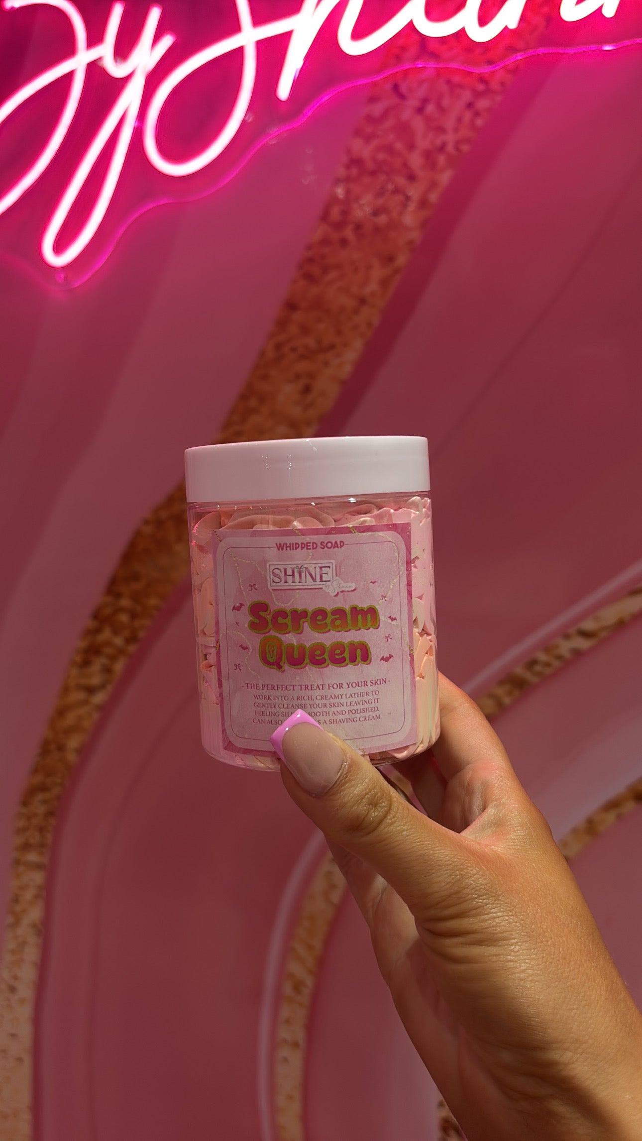 Scream Queen Whipped Soap