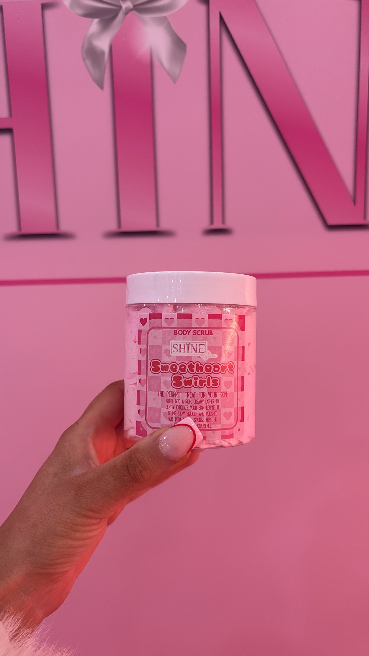Sweetheart Swirl Body Scrub