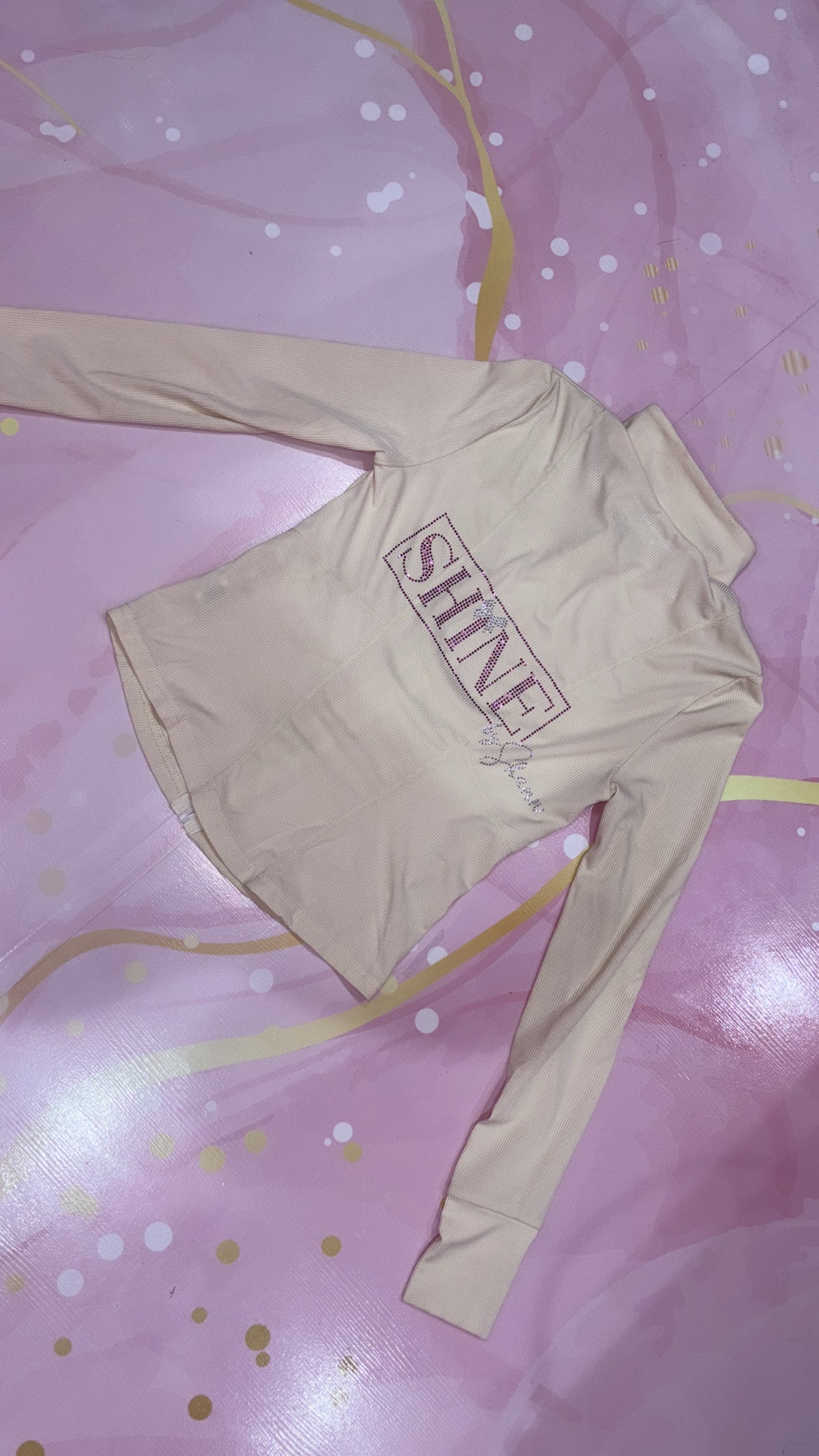 SHINE Zipper (Cream)