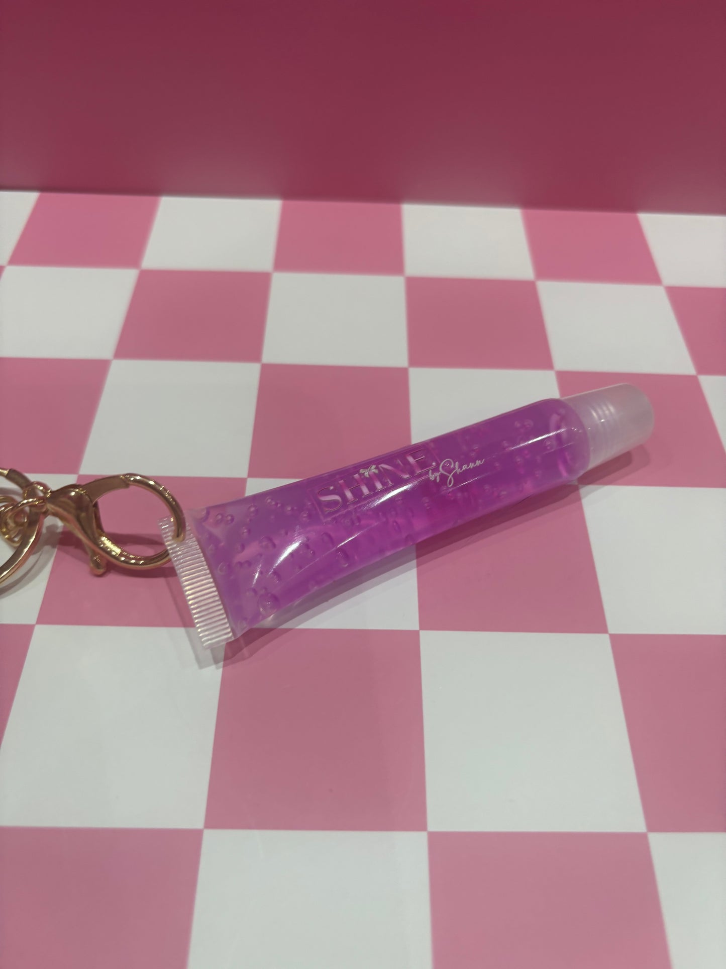 Grape Lipgloss Key Chain