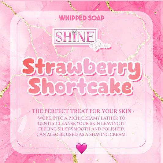 Strawberry Shortcake Whipped Soap Mini