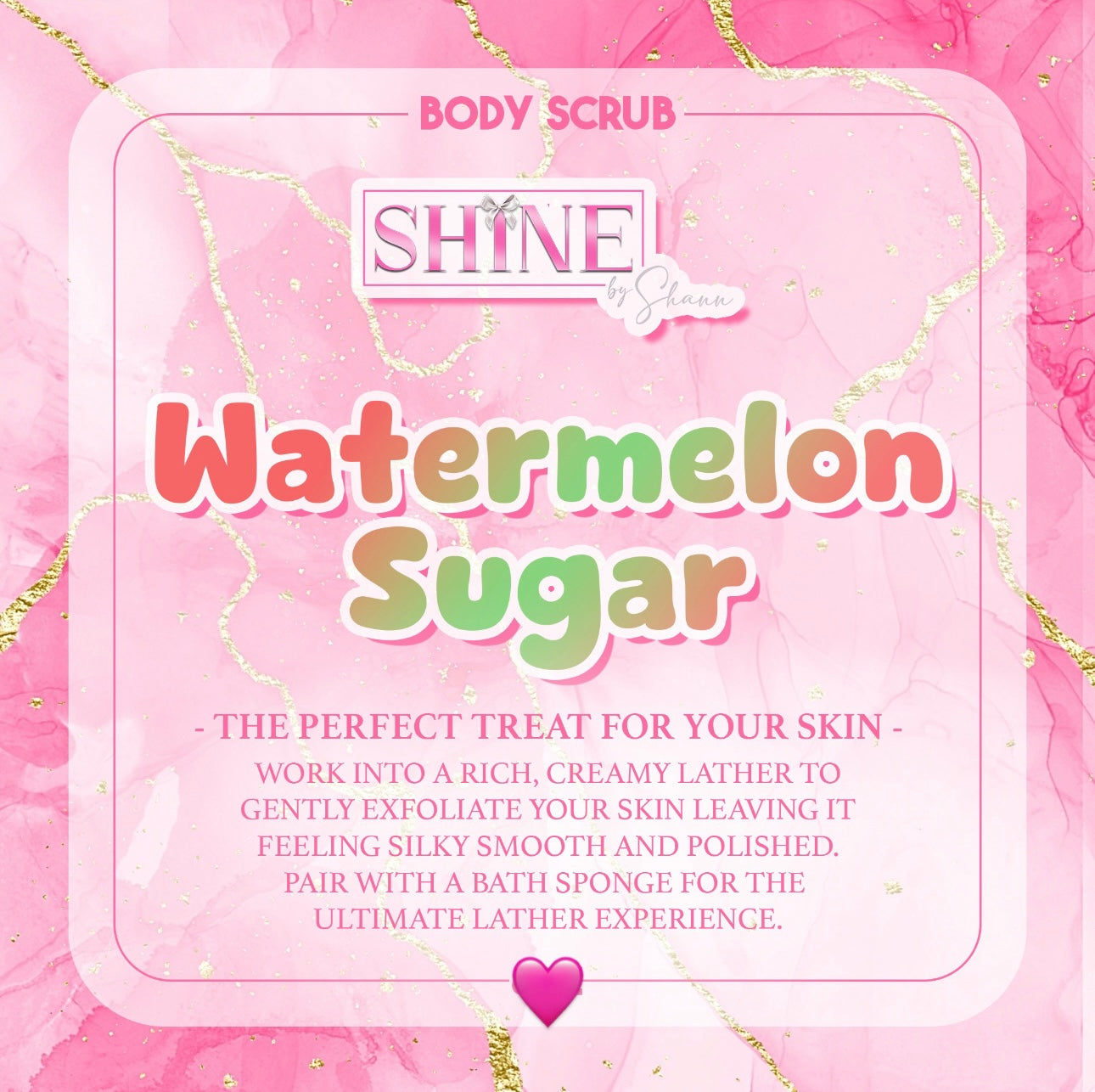 Watermelon Sugar Body Scrub Mini