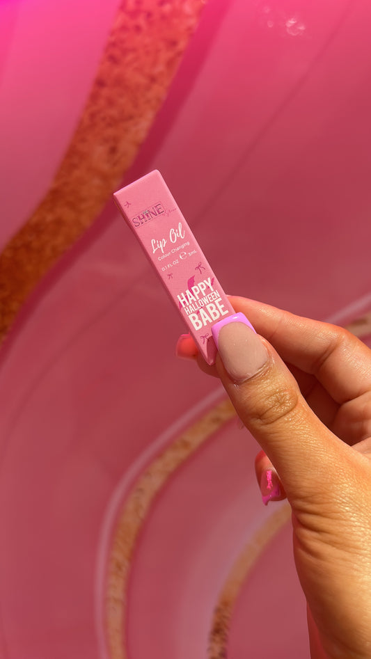 Black Colour Changing Lip Oil Mini