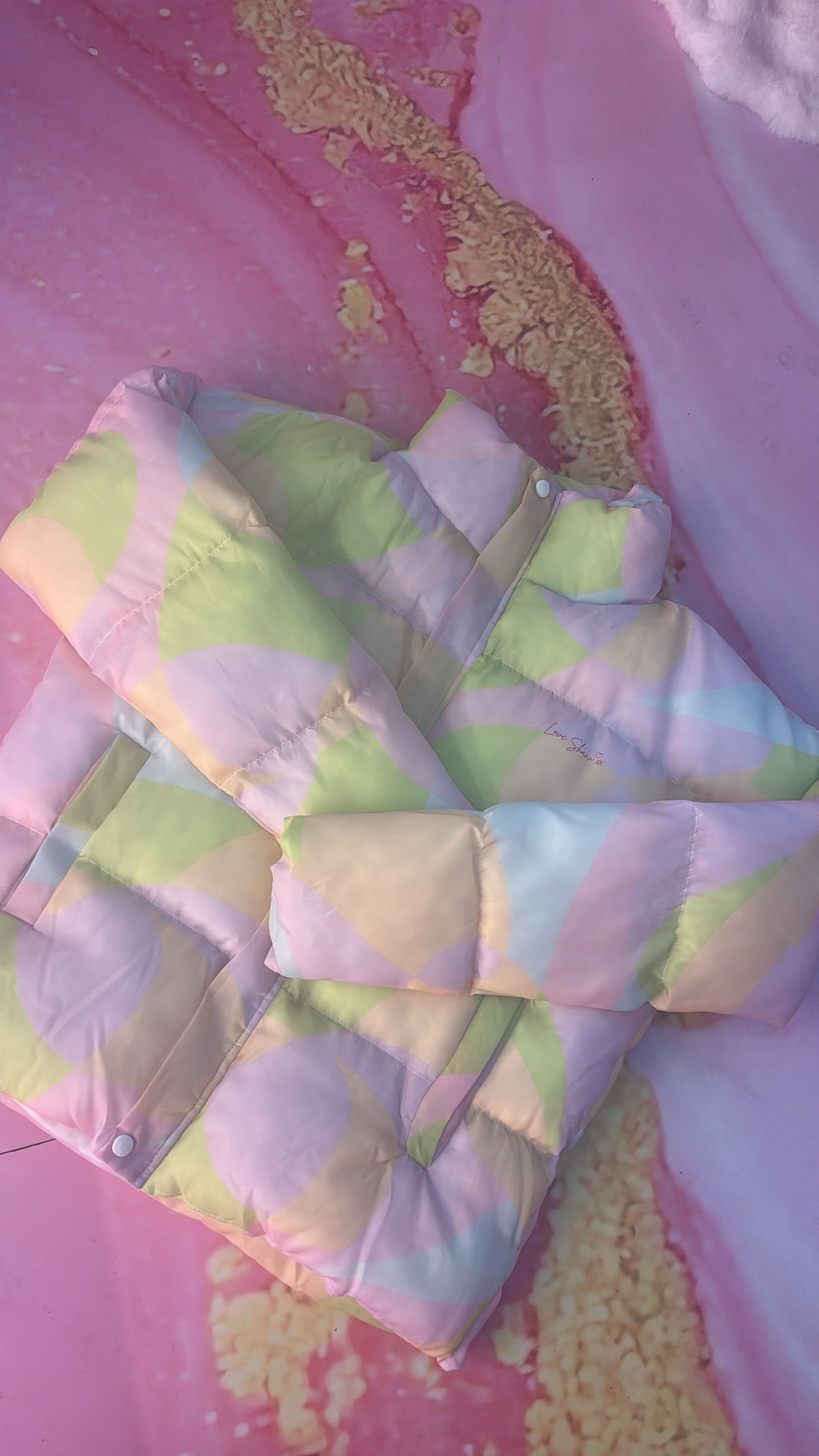 Pastel Puffer Jacket