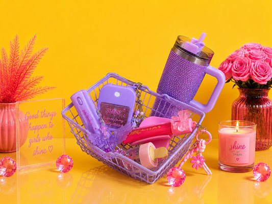 Pastel Purple Shopper Cart