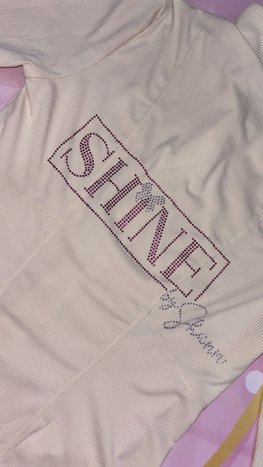 SHINE Zipper (Cream)