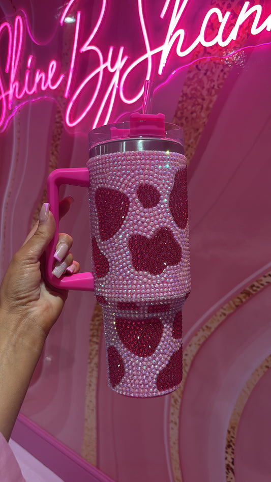 Mixed Pink Rhinestone Stanley