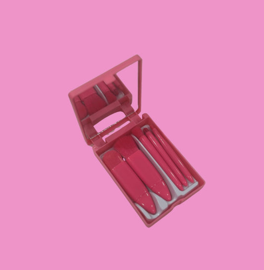 Contour Brush Box (hot pink)