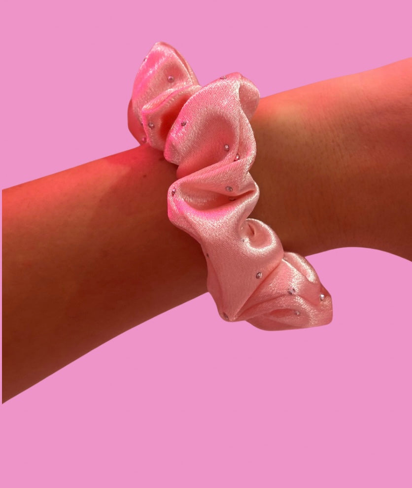 Pretty Pink Scrunchie