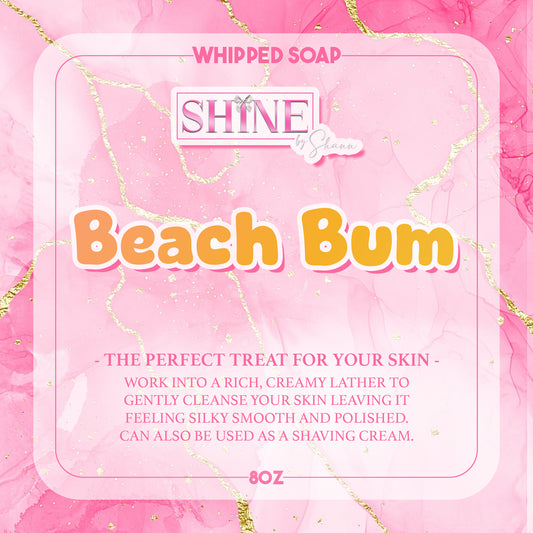 Beach Bum Whipped Soap