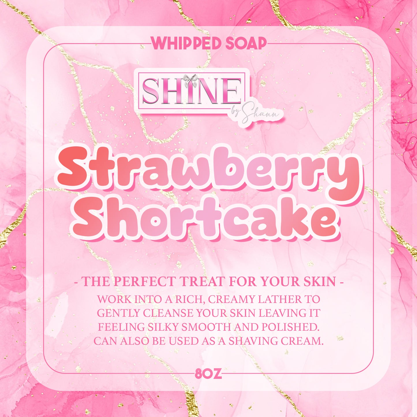 Strawberry Whipped Soap