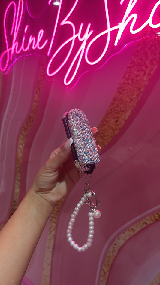 Blue Hairbrush Keychain