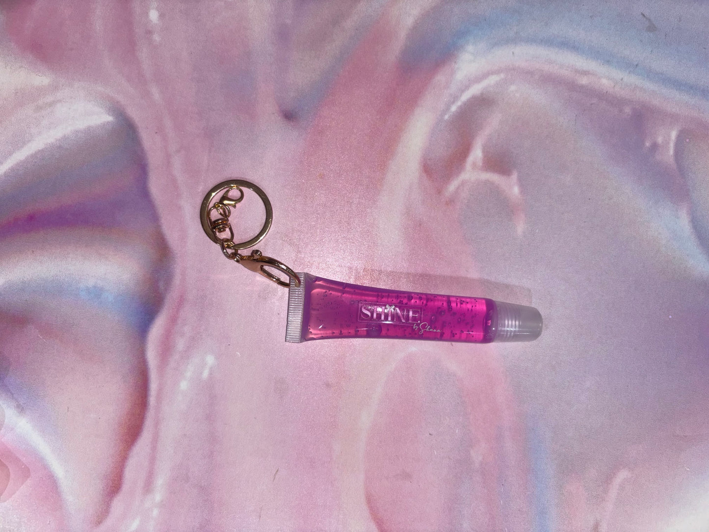 Grape Lipgloss Key Chain